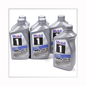 Mobil 1 Racing 4T 20W-50 aceite de motor de motocicleta sintético completo de alto rendimiento - Product Image 3