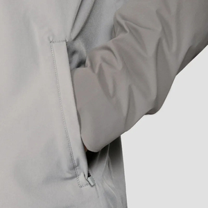 Wholesale Men's Casual Softshell Jacket Winter Cotton Puffer Design Fashionable Outerwear <b>Stand</b> Waterproof Windproof Canvas - Product Image 5