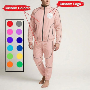 Conjunto Deportivo de Chaqueta y Pantalones Cortavientos de Nailon de Primera Calidad, Fabricante de Ropa Deportiva - Product Image 4