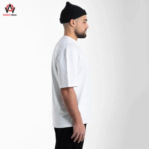 เสื้อยืดผ้าฝ้าย100% คุณภาพระดับพรีเมียมสำหรับผู้ชายเสื้อยืดสีพื้นสวมใส่ธรรมดาออกแบบลายดิจิทัลได้ตามต้องการ - Product Image 3