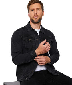 Veste en jean Rivet Pro, durable, décontractée, mi-longue, pour l'hiver, pour les tenues formelles et streetwear - Product Image 3