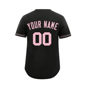 Maillot de baseball de haute qualité, meilleur choix, personnalisé avec les numéros des joueurs, boutons complets, maillot de baseball OEM - Product Image 3