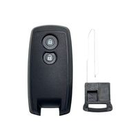 Coque de clé de voiture à 2 boutons avec lame non taillée pour Suzuki SX4 XL7 Grand Vitara 2006-2012 pour Swift 2011 2012 2013