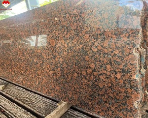 Granito <span class=keywords><strong>Rosso</strong></span> Baltico Carmen, Granito <span class=keywords><strong>Rosso</strong></span> Rubino per Cucina, Marrone <span class=keywords><strong>Scuro</strong></span> Antico al Metro Quadrato, Rivestimento Murale, <span class=keywords><strong>Pietra</strong></span> per Facciate - Product Image 2