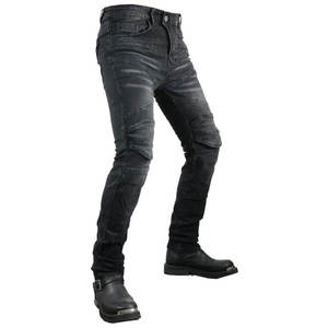 Talla XL Logotipo personalizado Racing Team Denim Moto Pantalón Top Gear Mejor armadura protectora Transpirable Protección Moto Pantalones Venta - Product Image 4