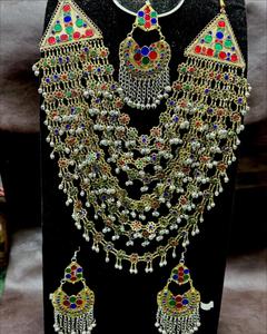 OEM Service Custom Designs Hand Made Afghan Kuchi <b>Jewelry</b> for Ladies Wedding Party Gifts Antique <b>Old</b> Afghani Women <b>Jewelry</b> Sets - Product Image 4