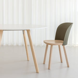 เก้าอี้รับประทานอาหารแบบวางซ้อนกันได้สำหรับห้องนั่งเล่นทำจากไม้เนื้อแข็งที่ทันสมัยแบบ Indo - Product Image 4