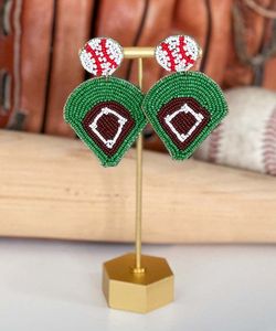 Elegant Handmade <b>Beaded</b> Earrings with <b>Thread</b> Work - Product Image 6