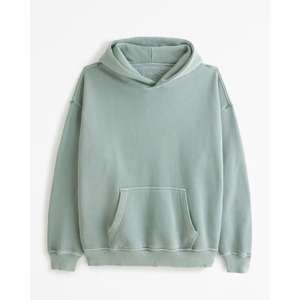 Sudadera con capucha y sudaderas con capucha de calle lisas personalizadas Sudadera con capucha verde de color sólido Hecho EN LA India Tema unisex de moda Proveedor de sudaderas con capucha personalizadas - Product Image 5