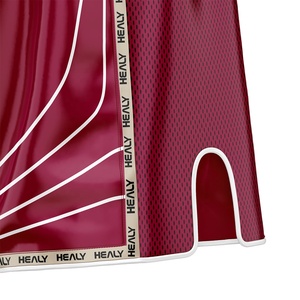 Shorts de boxe personnalisés HEALY pour hommes, satin de haute qualité, séchage rapide, respirants, pour entraînement MMA, combats et salle de sport. - Product Image 6