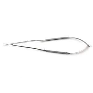 Tijeras Quirúrgicas Dentales Micro YASARGILL de 22 cm (8.5 Pulgadas), Reutilizables, Curvas, de Acero, para Sutura, Fuente de Alimentación Manual, DM1443, Certificación CE - Product Image 5