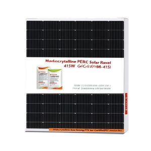 Panneau solaire monocristallin PERC 415W GC-108M-415W de Guocheng Energy, certifié TUV pour boîtier de jonction IP67 - Product Image 2