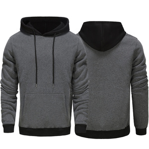 Sudadera con Capucha Personalizada para Hombre, Invierno 2025, Forro Polar Cálido, Ecológica, con Bolsillo, Color Sólido, Diseño Clásico, Talla Americana - Product Image 4