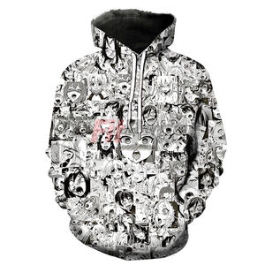 Sudadera con Diseño Personalizado 2024, Alta Calidad, Cremallera Lateral, Técnica de Sublimación 3D, Sin Costuras, Sólida, Transpirable para Mujer, 100% Algodón, OEM - Product Image 3