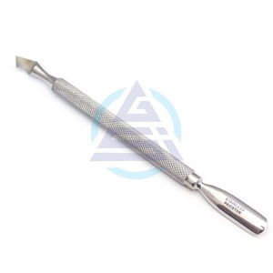 Pousse-cuticules avec couteau à cuticules en acier inoxydable, instruments de manucure pour les ongles, outils de toilettage en vrac, outils de salon de manucure - Product Image 1
