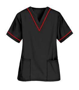 Logotipo personalizado XRAY Hospital uniformes elástico Jogger estilo quirúrgico laboratorio bata batas suave poliéster algodón enfermera Scrubs - Product Image 3