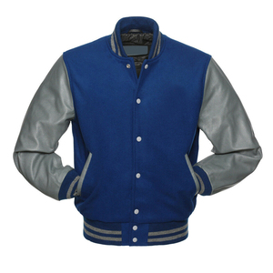 Veste universitaire en laine légère décoration de poche conception hivernale personnalisée vente à chaud veste de baseball universitaire de haute qualité pour hommes - Product Image 1