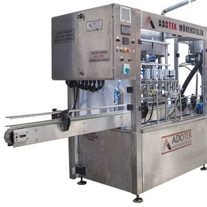 Línea de Llenado de Botellas/Frascos Totalmente Automática |   Control PLC con Pantalla Táctil |   Hecho en Turquía |   SS304/SS316 |   Máquina de Agua de Alta Eficiencia de 200 ml - Product Image 1