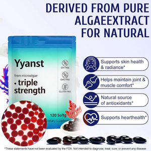 Microalgues en gélules de haute qualité, marque privée, favorisent la santé cardiovasculaire, la santé de la peau et renforcent l'immunité. - Product Image 3