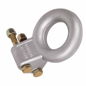 ใหม่3 "ลูเน็ตต์เหล็กแหวนพินเทิล12000Lb ชุบสังกะสีสไตล์ช่องรถพ่วง - Product Image 2