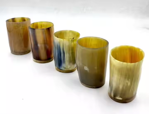 Crescent Crafts Copa de cuerno para beber pulida de calidad superior Técnica tallada ecológica para productos de cerveza - Product Image 3