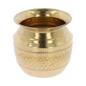 Lota en cuivre de qualité supérieure pour les festivals, les puja, le temple familial, lota en cuivre pur, idéal pour un cadeau - Product Image 2