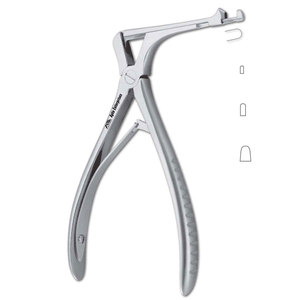 Premium Manual Kerrison Rongeur para neurocirugía Procedimientos de columna Instrumento quirúrgico de acero inoxidable 40 grados Up-Bitting CE - Product Image 1