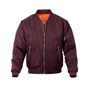 แจ็คเก็ตฤดูหนาวผู้ชายไซส์ใหญ่แบบสั่งทำ สไตล์ใหม่ กันน้ำ กันลม แบบ Trucker Bomber พร้อมซิปแบบกลับด้านได้ - Product Image 3