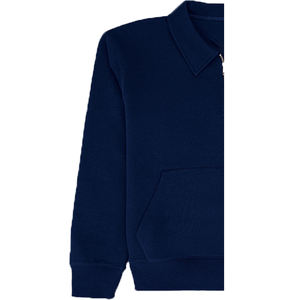 Sudadera con Cuello Redondo y Logotipo Personalizado para Hombre, 100% Algodón, Sólida, Ecológica, Transpirable, Sudadera con Capucha para Invierno - Product Image 6