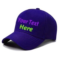 Casquette de baseball personnalisée Casquettes personnalisées avec votre texte Logo Photo pour hommes femmes Casquettes classiques réglables