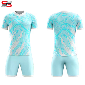 Maillots de gardien de but de football à manches courtes vêtements d'entraînement de football unisexe personnalisés en gros - Product Image 4