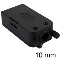 D-SUB DB15 mâle 15 broches Port Jack vers connecteur de carte de dérivation Terminal, prise 2 rangées avec étui