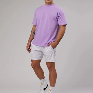 Camisetas al por mayor para hombre, personalizadas con impresión, manga corta, sublimación personalizada, ropa informal, camisetas de algodón - Product Image 5