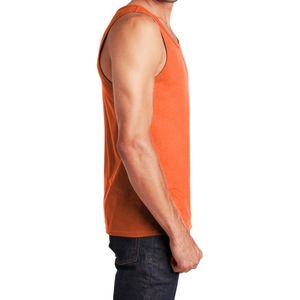 Camisetas sin mangas ajustadas con logotipo personalizado directo de fábrica 100% algodón Método de tejido de punto informal - Product Image 6