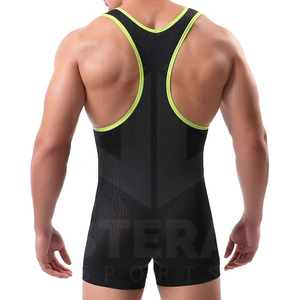 เสื้อกล้ามนักมวยปล้ำสำหรับผู้ชายเครื่องแบบยกน้ำหนักมืออาชีพดีไซน์ใหม่ - Product Image 2