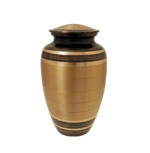 Urnas de metal para adultos Precio al por mayor Urna de cremación de latón Recuerdo Urna para cenizas de adultos de exportadores en India - Product Image 4