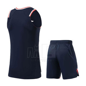 Uniforme de Baloncesto Transpirable de Secado Rápido con Logotipo Personalizado 2025, Ropa de Equipo 100% Poliéster, Nuevo Diseño al por Mayor - Product Image 2