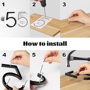 Tùy Chỉnh Đị<span class=keywords><strong>a</strong></span> Chỉ Số Cho Nhà Thép Không Gỉ Cử<span class=keywords><strong>a</strong></span> Dấu Hiệu Cử<span class=keywords><strong>a</strong></span> Tấm Đị<span class=keywords><strong>a</strong></span> Chỉ Nhà Số - Product Image 3