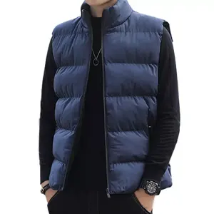 Chaleco Acolchado Sin Mangas, Cortavientos de Invierno, Personalizado al por Mayor, Económico, OEM, Talla Grande para Hombre - Product Image 2