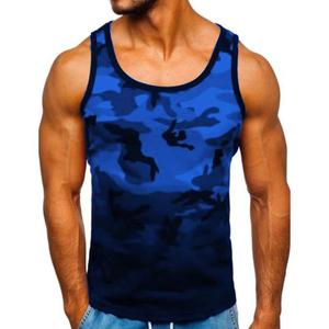 Men's Casual Graphic Gym Tank Tops Breathable Muscle Fit Workout <b>Stringer</b> <b>Vest</b> Sleeveless Fitness Shirts for Bodybuilding - Product Image 3