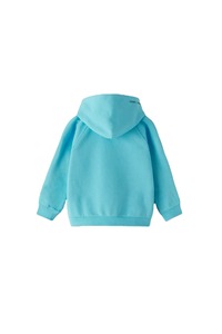 โลโก้ที่กําหนดเองสูงสไตล์ฮิปฮอปผ้าฝ้ายผสมขนแกะเรียงรายเสื้อสเวตเตอร์มีลายนูนเสื้อฮู้ด - Product Image 2