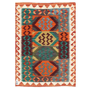 Ensemble de tapis kilim Maimana Afghanistan 111 x 78 cm - Product Image 1