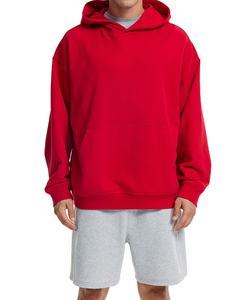 Sweats à capuche d'hiver pour hommes personnalisés 100% coton Haute qualité Service OEM Design personnalisé Vêtements de rue confortables Respirant 2026 - Product Image 1