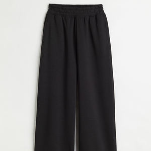 Pantalones de chándal sólidos informales para mujer, pantalones deportivos holgados con cintura elástica de talla grande para invierno y primavera, hechos de seda - Product Image 1