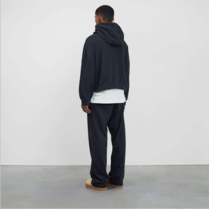 Sweat-shirt unisexe 420 g/m² de haute qualité 100 % coton, design brodé, impression en relief, poids lourd, tissu éponge, pull ample - Product Image 4