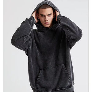 High Quality Full <b>Zip</b> up 3d Heavyweight Print Custom Woven Fabric 100% Cotton Polyester <b>Black</b> Puff Printing <b>Hoodies</b> Men <b>hoodies</b> - Product Image 6