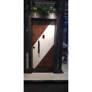 Puertas de acero de cobre de alta calidad, Villa de lujo y apartamento, apariencia de piedra de entrada frontal - Product Image 1