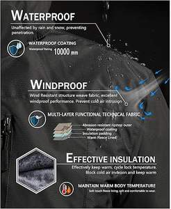 Chaqueta de concha suave de calidad superior, abrigos con forro polar de Color personalizado, chaqueta de concha suave transpirable impermeable de último estilo para hombres - Product Image 2