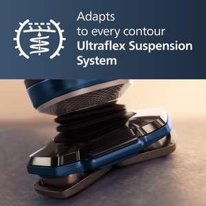 Afeitadora Eléctrica de Triple Cuchilla para Uso en Seco y Húmedo, Recortadora de Precisión, Recortadora de Nariz, IPX7, USB, Carga Inalámbrica, Estuche de Limpieza - Product Image 4