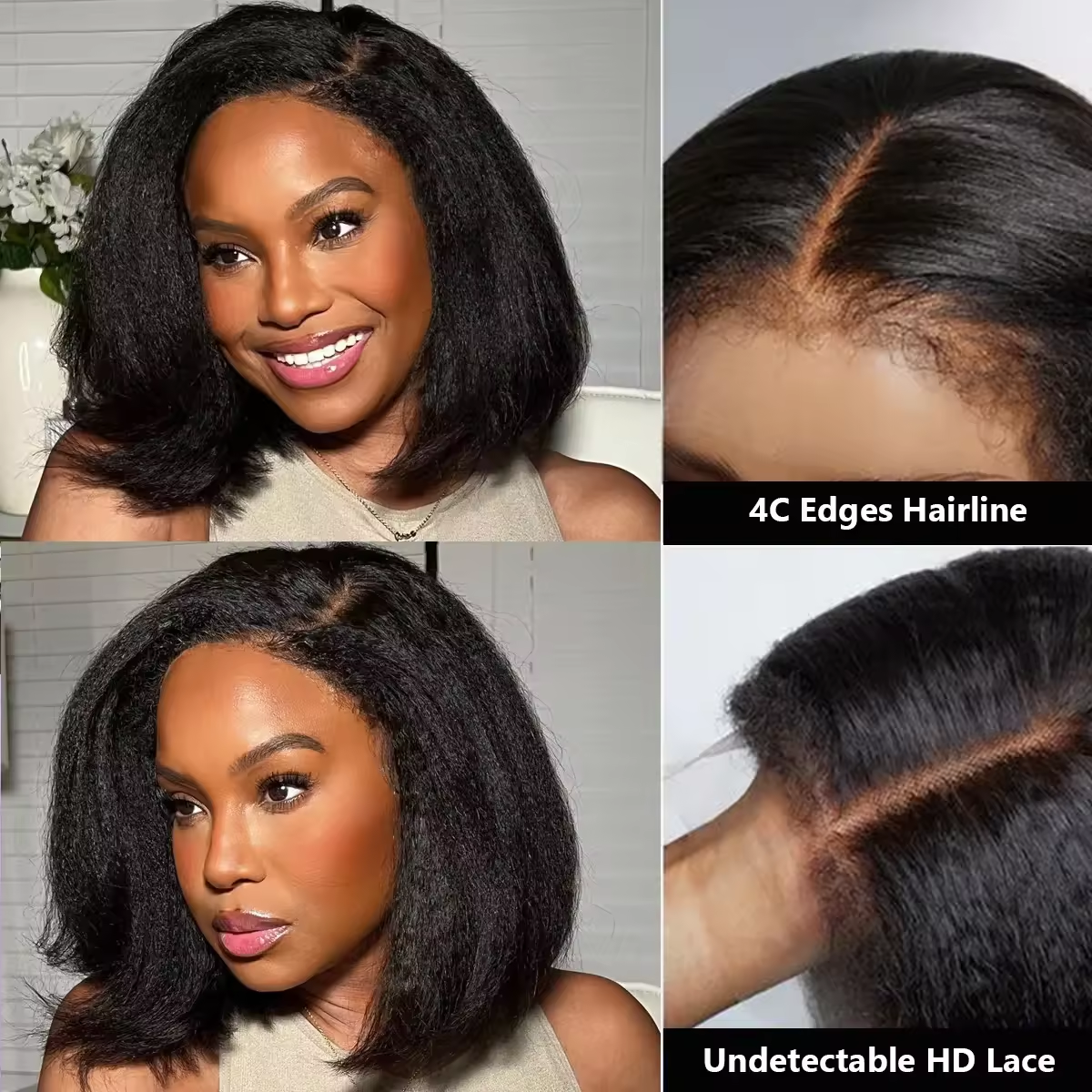 วิกผมลูกไม้ปิด 5*5